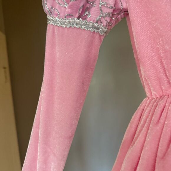 Pink Princess Dress with Pearl Accents - Picture 9 of 13